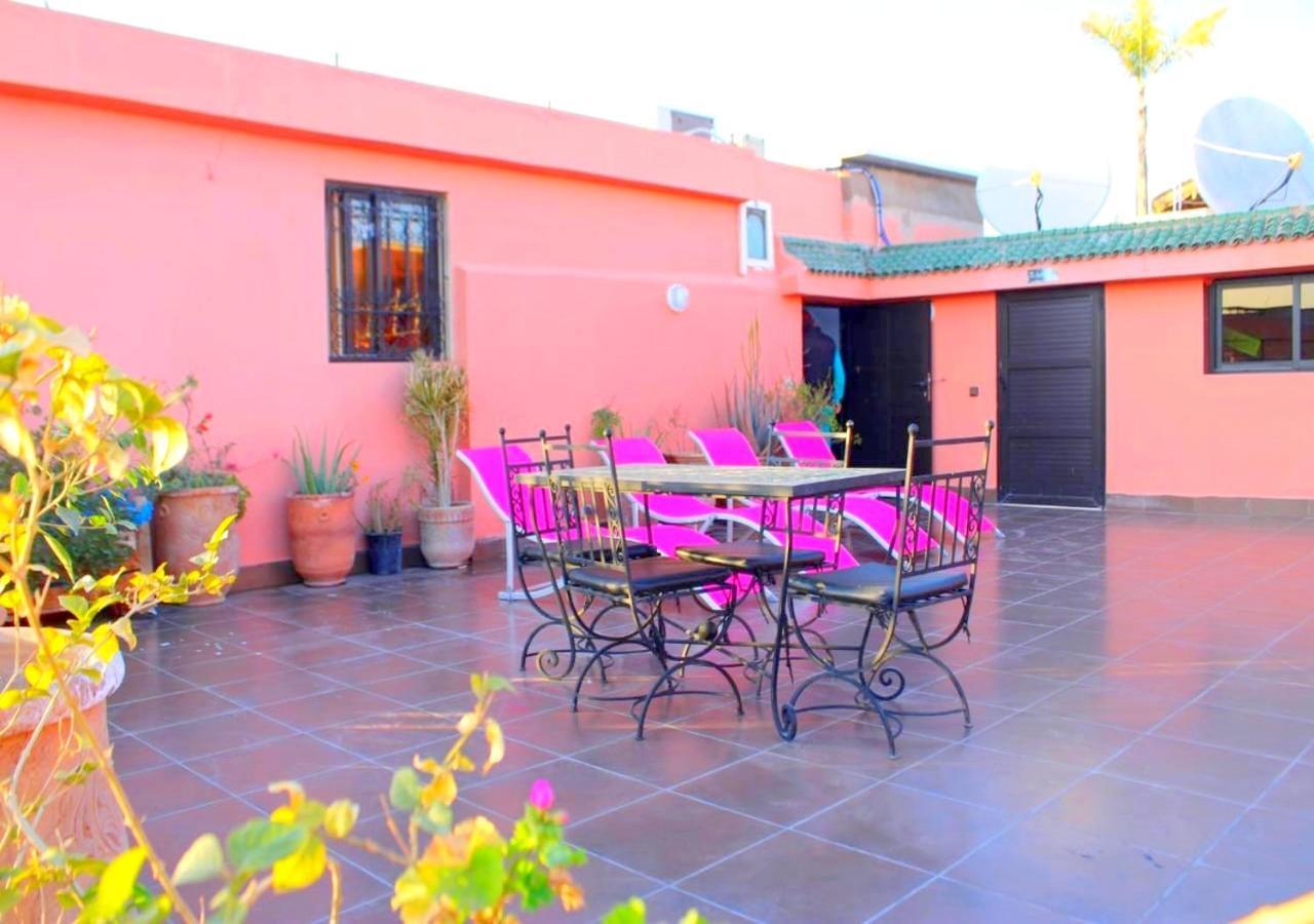 Riad Miramare Pour Familles Marrakesch Exterior foto